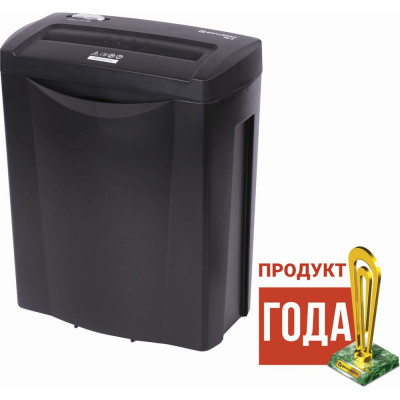 BRAUBERG Уничтожитель S8-S, для 1-3 человек, 2 уровень секретности, полоски 6 мм, 8 листов, 15 л, 531088