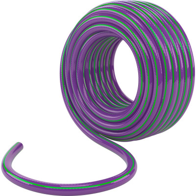 Поливочный армированный трехслойный шланг PALISAD Violet 67634