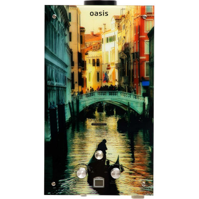Газовый проточный водонагреватель OASIS Glass 20 TG 4670004378946
