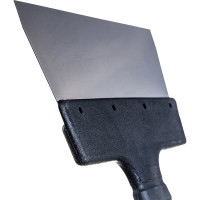 Шпатель, нержавеющая cталь, пластиковая рукоятка 200мм Вихрь 73/3/2/20