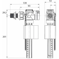 IDDIS Впускной клапан боковой подвод F012400-0006