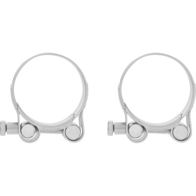 Металлические хомуты СИБРТЕХ, силовые, 40-43мм, ширина 20мм, шарнирный, W1, 2шт 47525