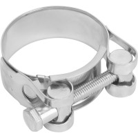 Металлические хомуты СИБРТЕХ, силовые, 40-43мм, ширина 20мм, шарнирный, W1, 2шт 47525