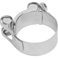 Металлические хомуты СИБРТЕХ, силовые, 40-43мм, ширина 20мм, шарнирный, W1, 2шт 47525