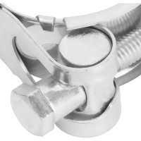 Металлические хомуты СИБРТЕХ, силовые, 40-43мм, ширина 20мм, шарнирный, W1, 2шт 47525