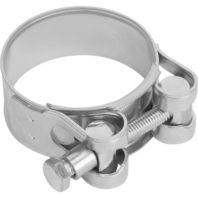 Металлические хомуты СИБРТЕХ, силовые, 44-47мм, ширина 22мм, шарнирный, W1, 2шт 47537