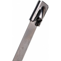 СИБРТЕХ Хомуты, 250 х 4,6 мм нержавеющая сталь, 50 шт 45595