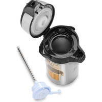 Настольный термос Арктика 3.5 л, с пневмонасосом, стальной 501-3500