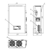 Однофазный инверторный стабилизатор Штиль ИнСтаб IS3500 3500 ВА