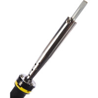 Паяльник с двухкомпонентной рукояткой и долговечным жалом, в комплекте припой и подставка, 100Вт, клин STAYER PROFI 55300-100