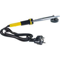 Паяльник с двухкомпонентной рукояткой и долговечным жалом, в комплекте припой и подставка, 100Вт, клин STAYER PROFI 55300-100