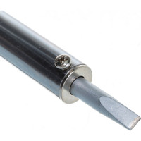 Паяльник с двухкомпонентной рукояткой и долговечным жалом, в комплекте припой и подставка, 100Вт, клин STAYER PROFI 55300-100