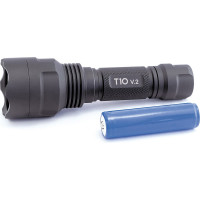 Фонарь 400лм, 3 режима, Li-ion 18650 2200mAh ЯРКИЙ ЛУЧ T10 v.2 CREE XP-G2 4606400105688