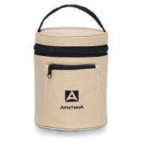 Термос для еды Арктика 0,5 л. с супер-широким горлом в чехле, стальной, 301-500А