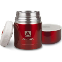 Термос для еды Арктика 0.5 л, с супер-широким горлом, красный 302-500-RD