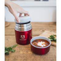 Термос для еды Арктика 0.5 л, с супер-широким горлом, красный 302-500-RD