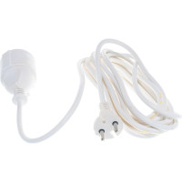 Сетевой одноместный удлинитель, без з/к, 250В, 10А, 5м LUX У-101-05 4606400419693