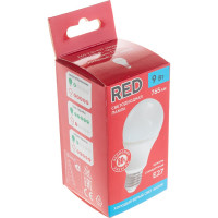 Светодиодная лампа A60 9W E27 4000K 765лм груша матовая КРАСНАЯ ЦЕНА 4606400619208