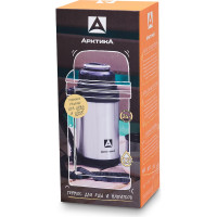 Стальной универсальный термос для еды и напитков Арктика 1.2 л 201-1200