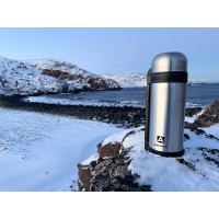 Стальной универсальный термос для еды и напитков Арктика 1.5 л 201-1500