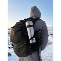 Стальной универсальный термос для еды и напитков Арктика 1.5 л 201-1500