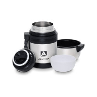 Универсальный термос для еды и напитков Арктика 0.6 л, стальной 201-600