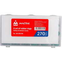 Набор резиновых колец 270 шт МАСТАК 105-80270C