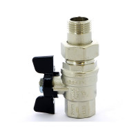 Шаровый кран с полусгоном Bugatti OREGON 1/2" в/н бант артикул 3220027 ИС.081016