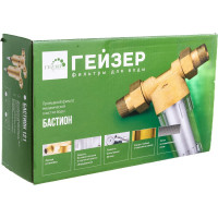 Фильтр 1/2, с манометром, для холодной воды, d60 Гейзер Бастион 112 32670