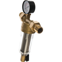 Фильтр 3/4, с манометром, для холодной воды, d60 Гейзер Бастион 112 32671