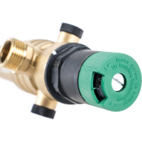 Фильтр 1/2, для горячей воды, с регулятором давления, d52.5 Гейзер Бастион 7508155201 32682