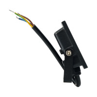 Светодиодный прожектор SAFFIT SFL90-10 2835SMD, 10W 6400K AC220V/50Hz IP65, черный в компактном корпусе 55067