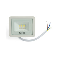 Светодиодный прожектор SAFFIT SFL90-10 2835SMD, 10W 6400K AC220V/50Hz IP65, белый в компактном корпусе 55070