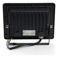 Светодиодный прожектор SAFFIT SFL90-50 2835SMD, 50W 4000K AC220V/50Hz IP65, черный в компактном корпусе 55077