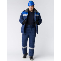 Зимний костюм Факел Труженик-Ультра темно-синий/васильковый, 52-54/170-176 87459112.009