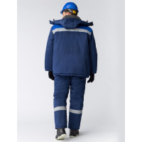 Зимний костюм Факел Труженик-Ультра темно-синий/васильковый, 52-54/170-176 87459112.009