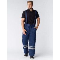 Зимний костюм Факел Горизонт-ЛЮКС темно-синий/оранжевый, р.44-46, рост 182-188 52913000.016