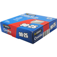 Скоба Garage 90-25(1х1,25х5,8х25мм) 5000шт/упак. 8142790
