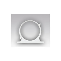 Держатель-соединитель пластик с уплотнителем 160 мм ERA 16ДСКП 210-102