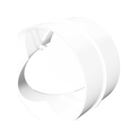 Соединитель с обратным клапаном пластик 160 мм ERA 16СКПО 210-056