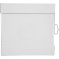 Соединитель Т-образный плоских воздуховодов 60х204 мм с выходом на фланцевый воздухораспределитель 125 мм ERA 620ТФ12,5П 210-073