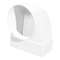 Соединитель угловой плоского воздуховода с круглым 60х204/D160 ERA 620СК16КП 210-063