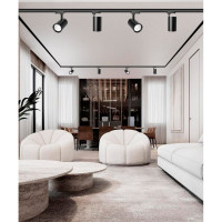 Трековый светодиодный светильник на шинопровод Feron AL102 12W, 1080 Lm, 4000К, черный, 35 градусов 29647