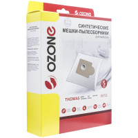 Мешки-пылесборники синтетические для пылесоса THOMAS (5 шт.) OZONE M-52