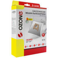 Мешки-пылесборники синтетические для пылесоса ZELMER (4 шт.) OZONE M-53