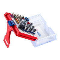 Набор вставок бит 1/4, TORX, HEX, PZ, PH, SLOT, 20 предметов МАСТАК 058-10020C