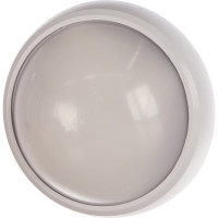 Светодиодный светильник ЭРА SPB-1-08 W IP54 8Вт 4000К 640лм круг 180х75 БЕЛ 24/288 Б0017326