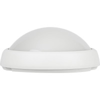 Светодиодный светильник ЭРА SPB-1-08 W IP54 8Вт 4000К 640лм круг 180х75 БЕЛ 24/288 Б0017326