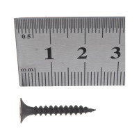 Саморез по металлу VIPКрепеж черный 3,5х25 мм 460 шт 40004 VIPL