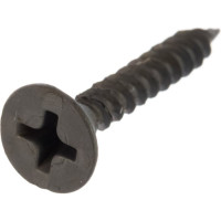 Саморез по металлу VIPКрепеж черный 3,5х25 мм 460 шт 40004 VIPL